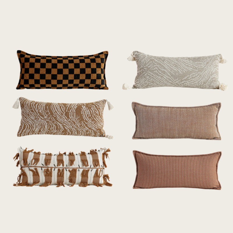 Pillow Cover 20X20 - Funda de Almohada Lumbar Moderna de