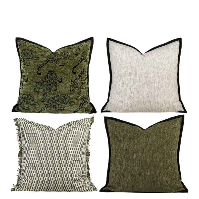 Pillow Cover 20X20 - Funda de Cojín Vintage Francesa, Serie