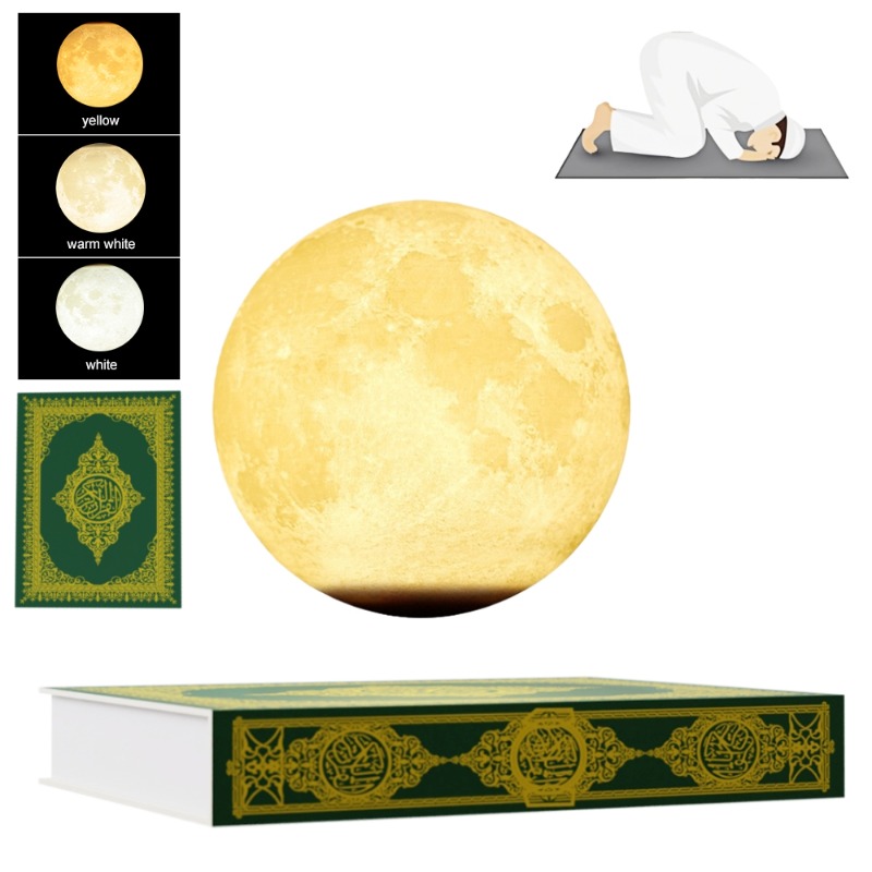 Home Quran - Lámpara Altavoz Levitante con Diseño de
