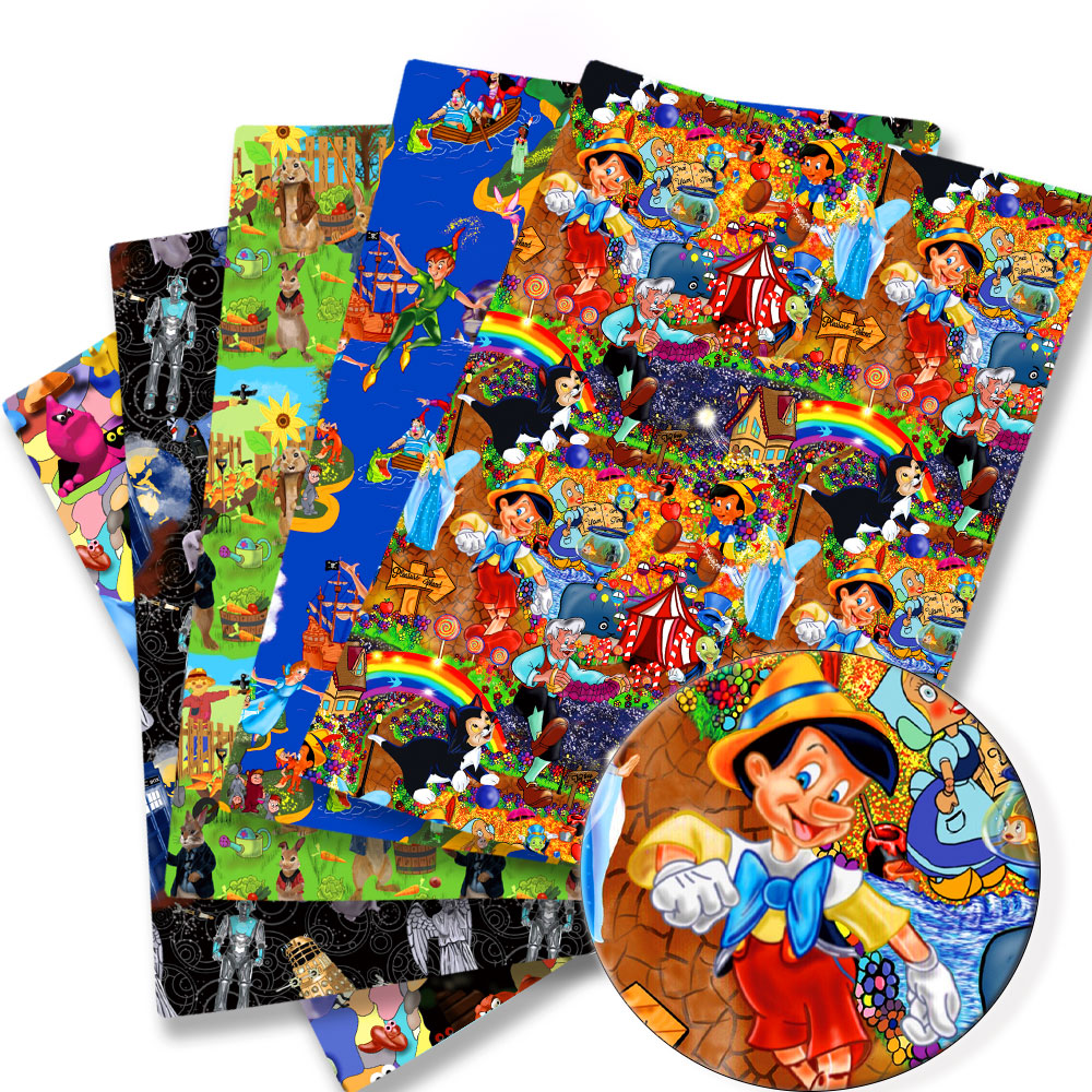 Home Textiles Brands - Tela de dibujos animados de la