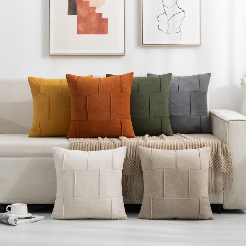 Pillow Cover 20X20 - Funda de Almohada Decorativa de Terciopelo