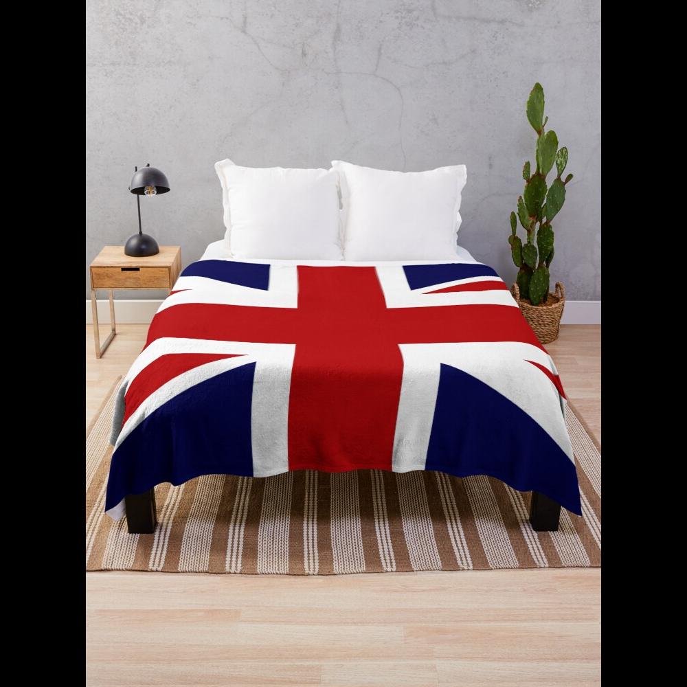 Home Textiles Uk - Manta premium con bandera de Union