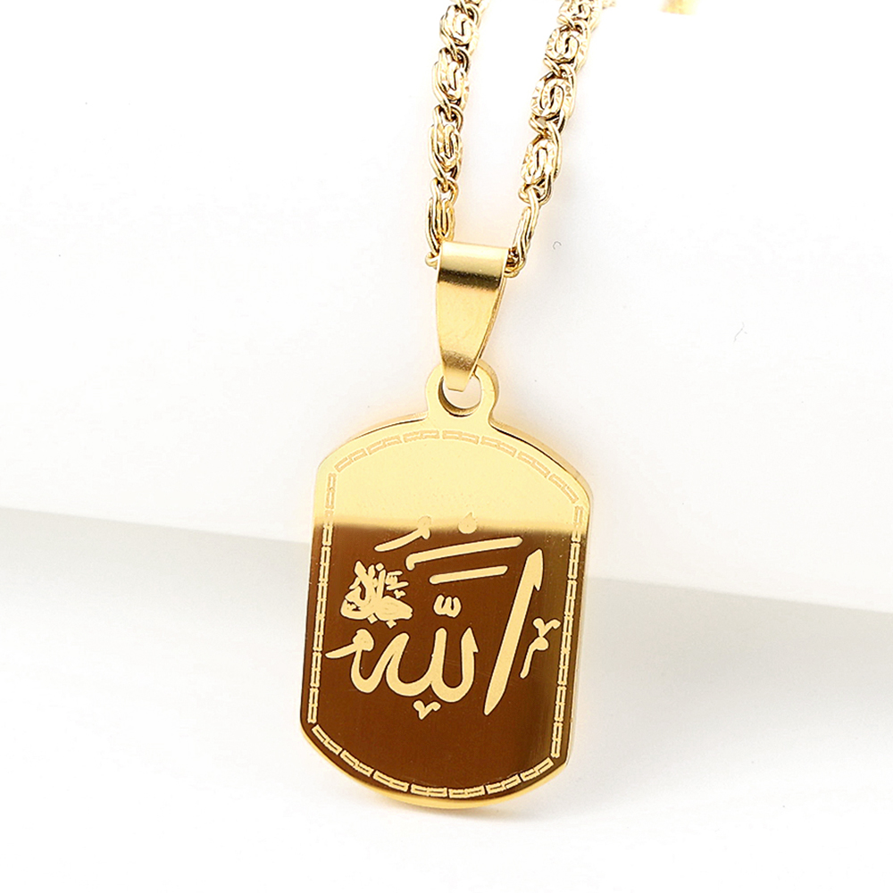 Collar de Acero Inoxidable con - Home Quran reseña y precio