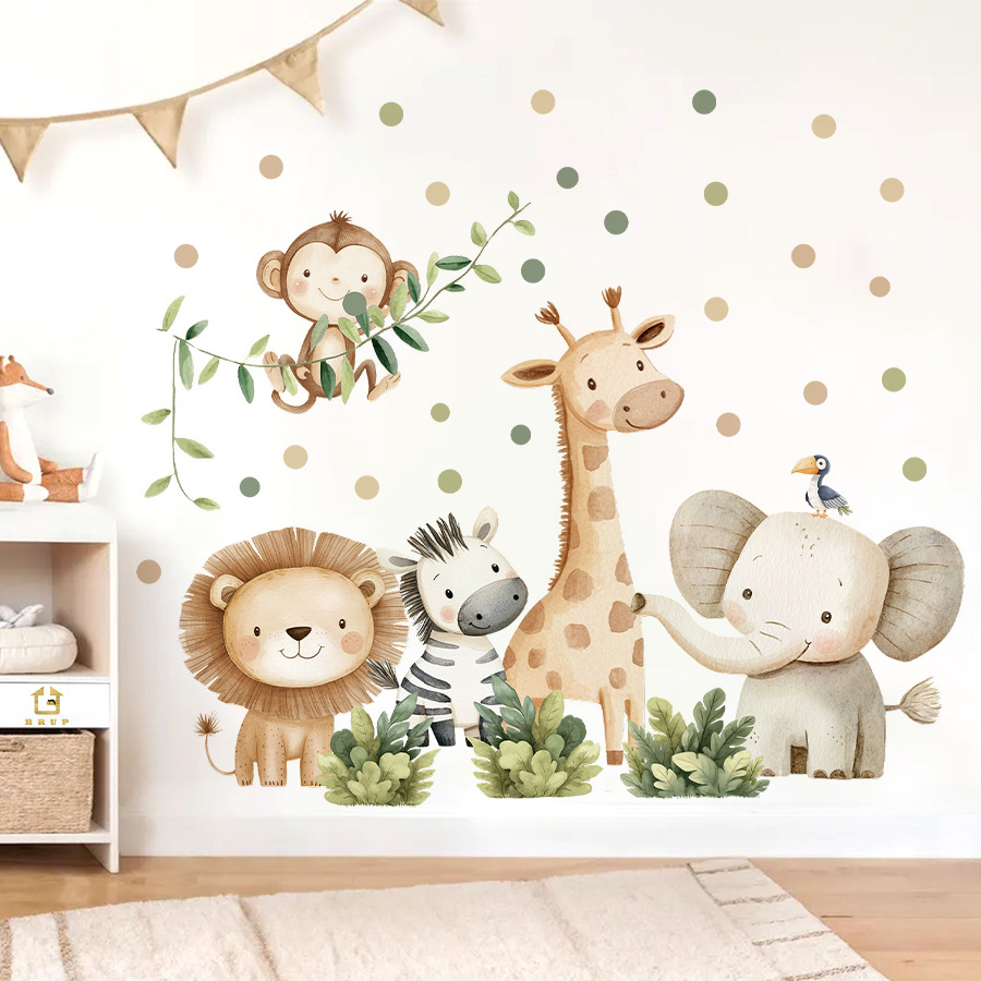 Pegatinas de pared de animales - Home Textiles Perth reseña y precio