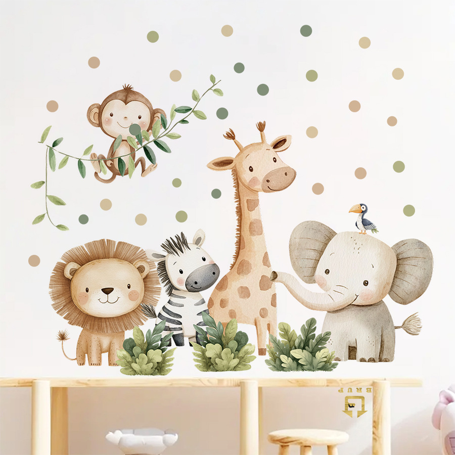 Pegatinas de pared de animales - Home Textiles Perth reseña y precio