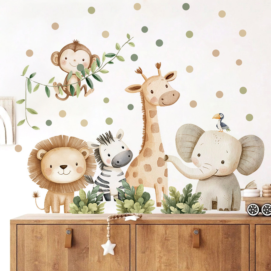 Pegatinas de pared de animales - Home Textiles Perth reseña y precio