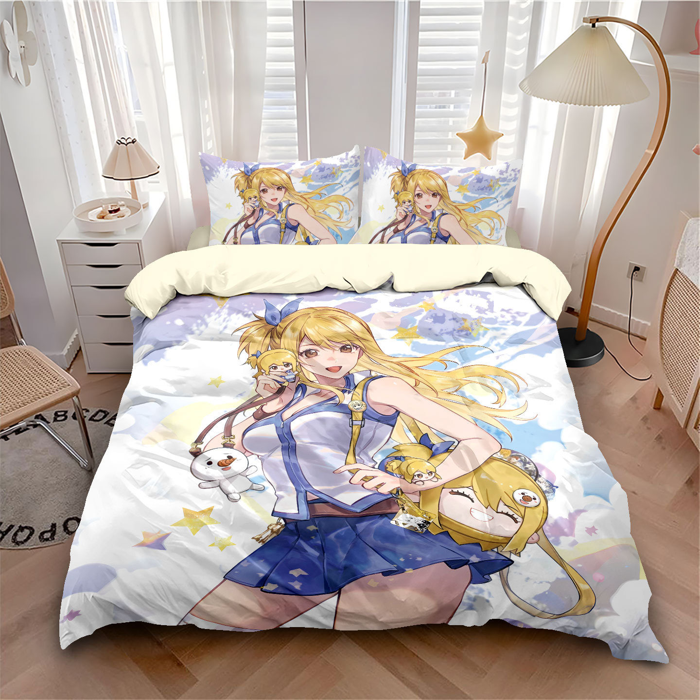 Juego de Ropa de Cama con Esta - Hot Home Of Textiles reseña y precio
