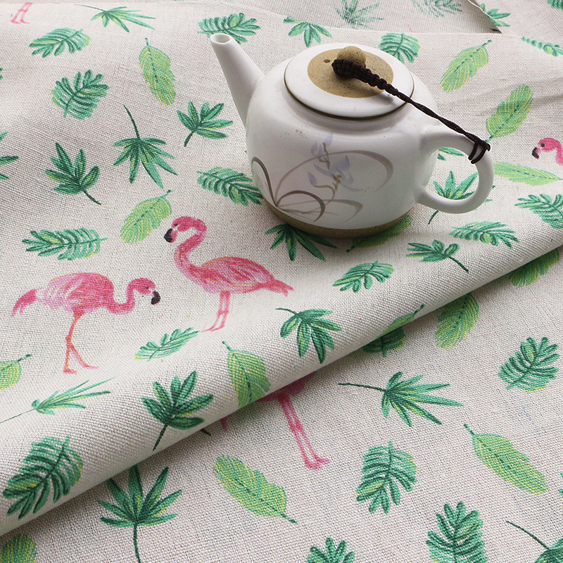 Tela de lino y algodón con est - Hot Home Of Textiles reseña y precio