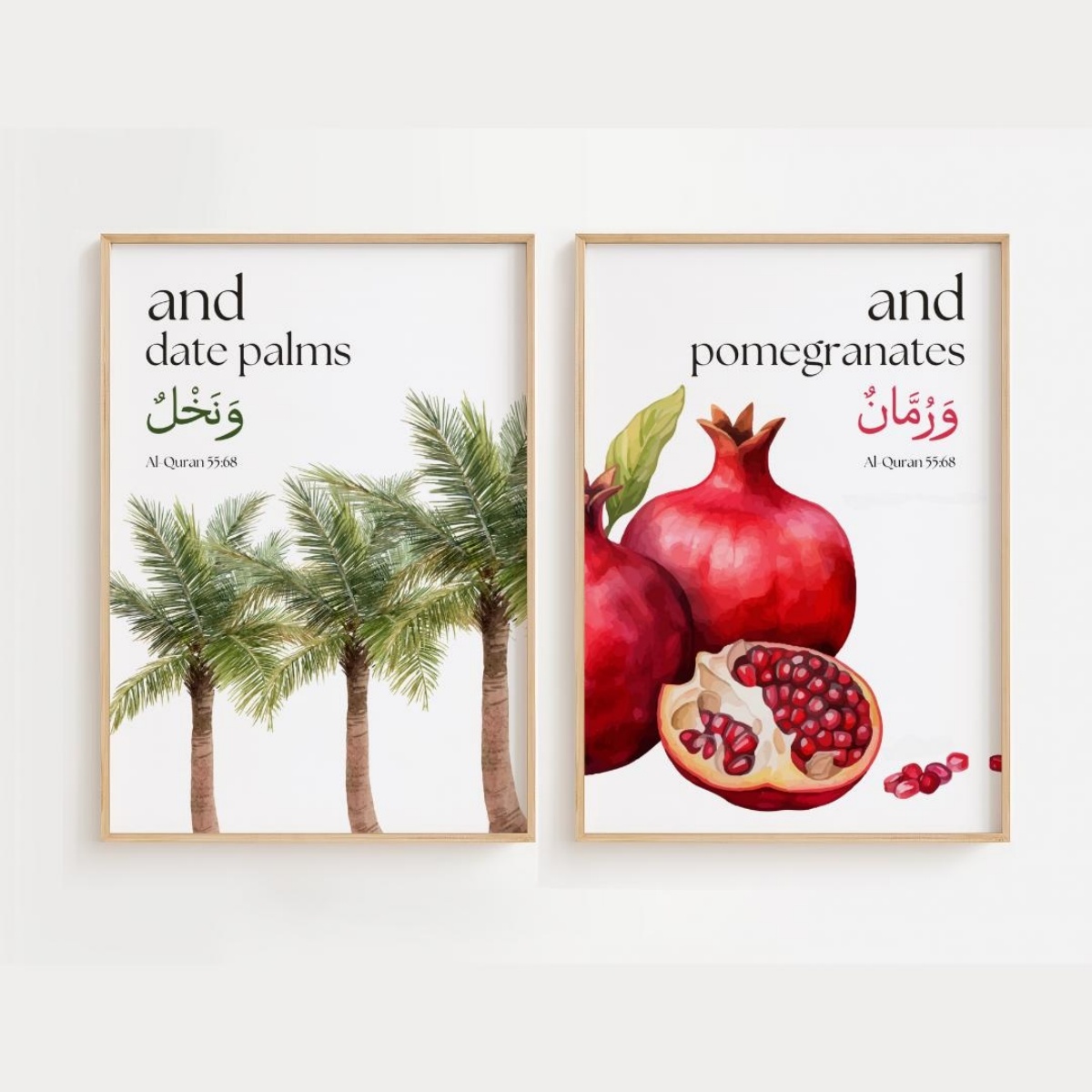 Póster con estampado en lienzo - Home Quran reseña y precio