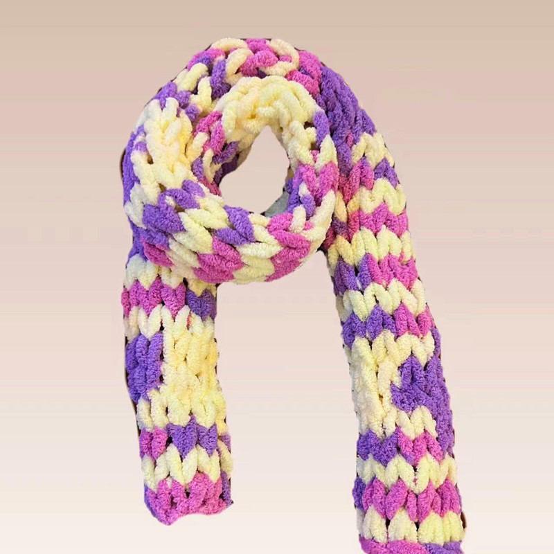 Hilo de Chenilla Suave y Volum - Throw Blanket Chunky Knit reseña y precio