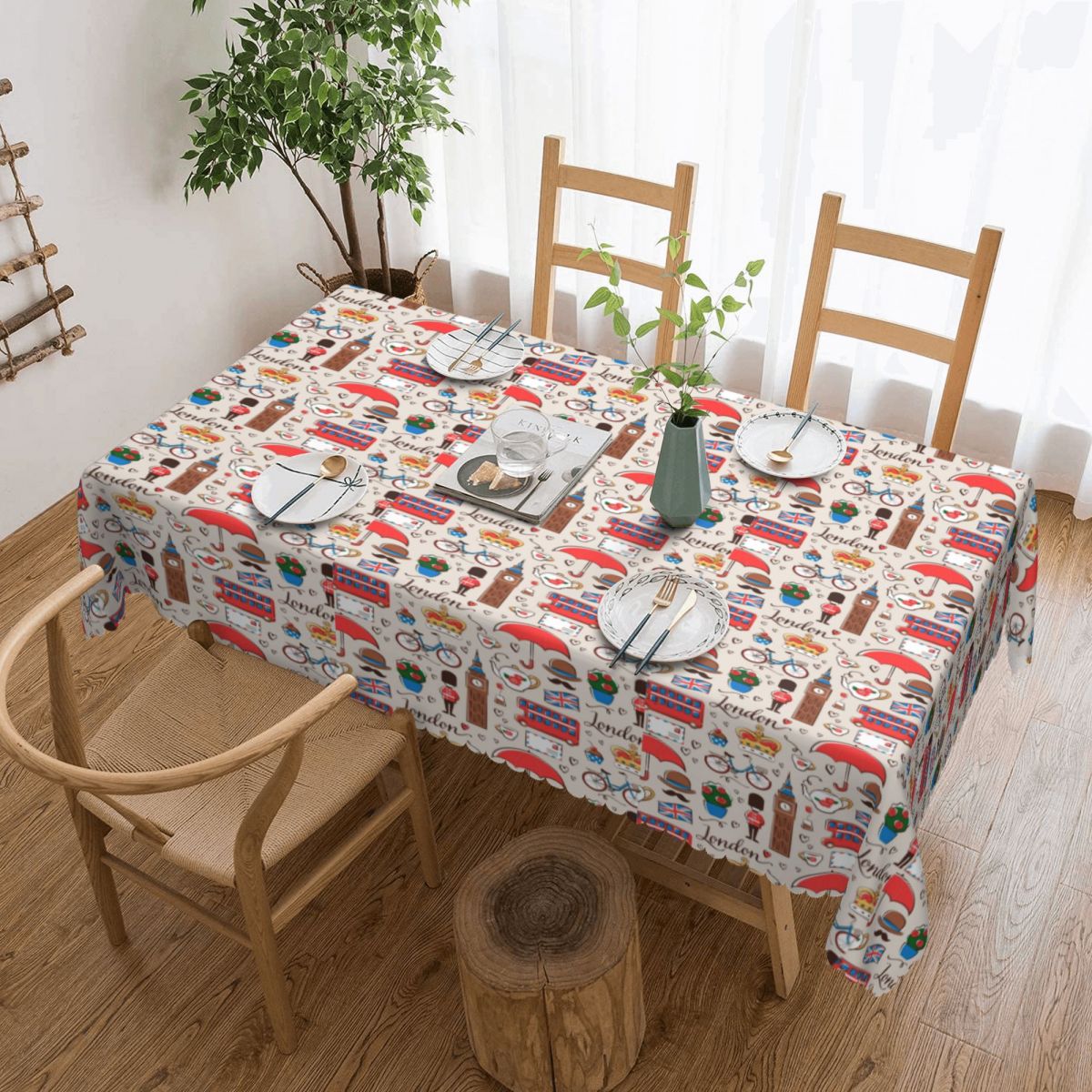Mantel Rectangular con patrón  - Home Textiles Uk reseña y precio