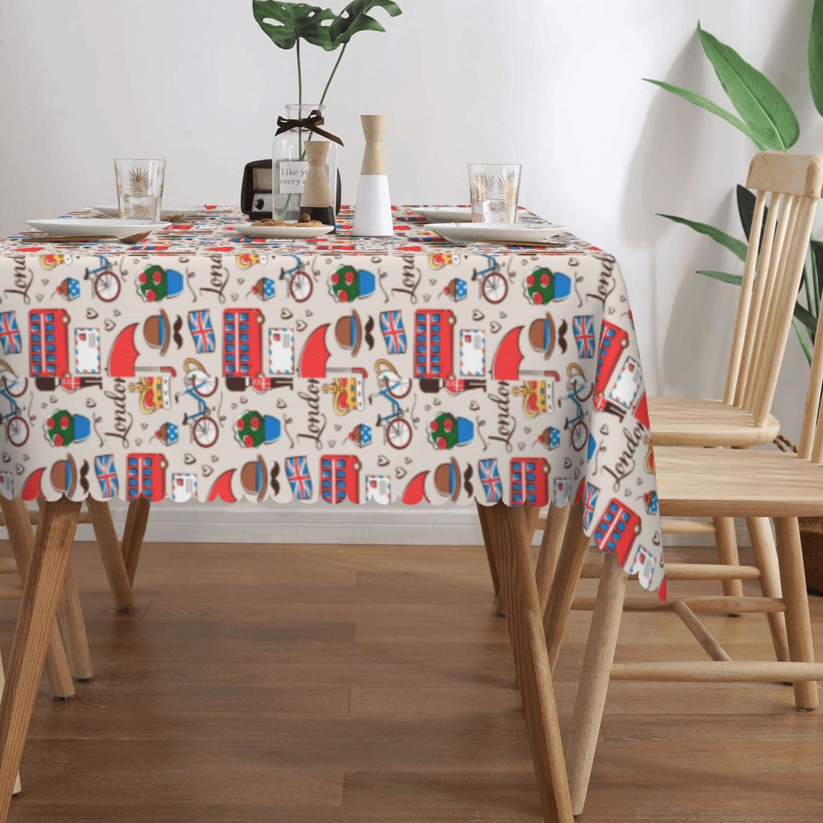 Mantel Rectangular con patrón  - Home Textiles Uk reseña y precio