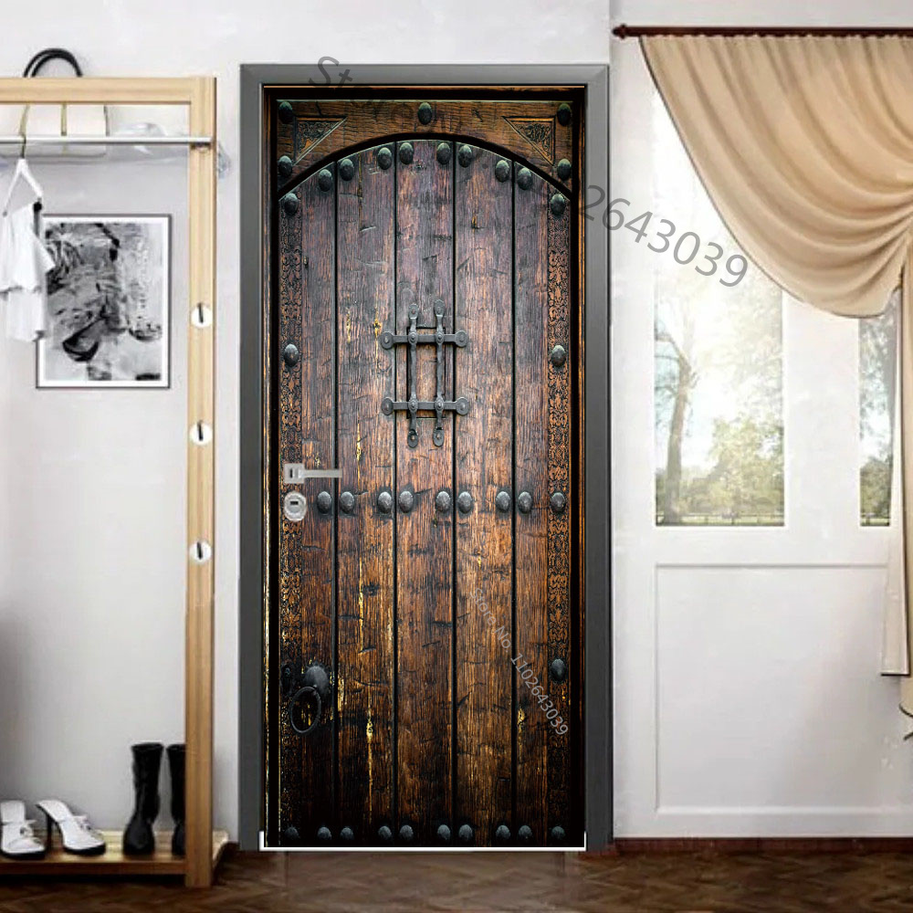 Pegatina de puertas de madera  - Home Textiles Perth reseña y precio