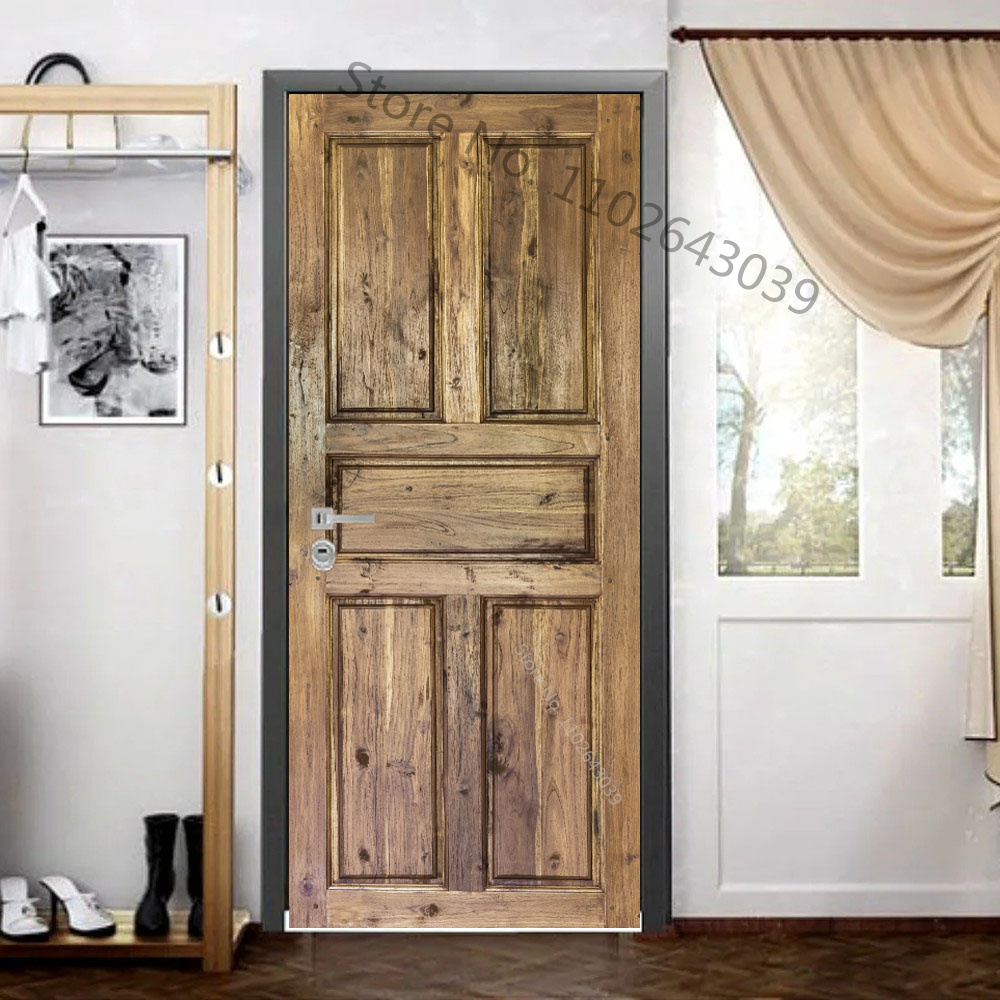 Pegatina de puertas de madera  - Home Textiles Perth reseña y precio