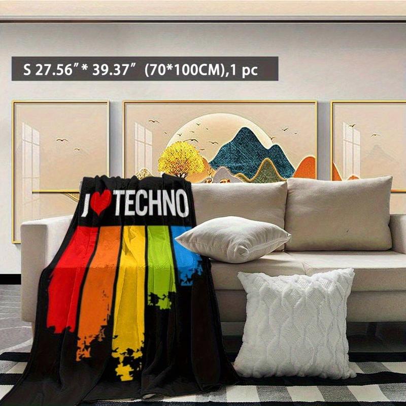 Manta decorativa con motivos d - Throw Blanket Chunky Knit reseña y precio